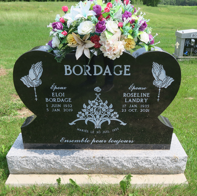 Eloi Bordage et Roseline Landry